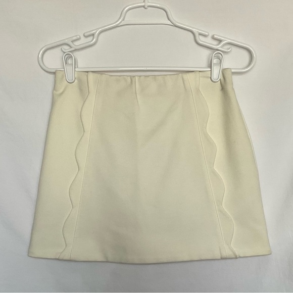 Topshop Dresses & Skirts - Topshop Cream A-Line Mini Skirt for Cocktail